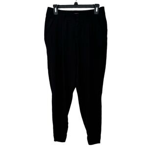 Alice + Olivia Black Silk Pants